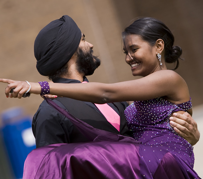 Ballroom dancers