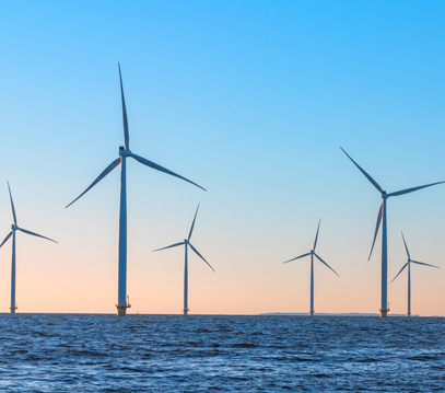 wind turbines